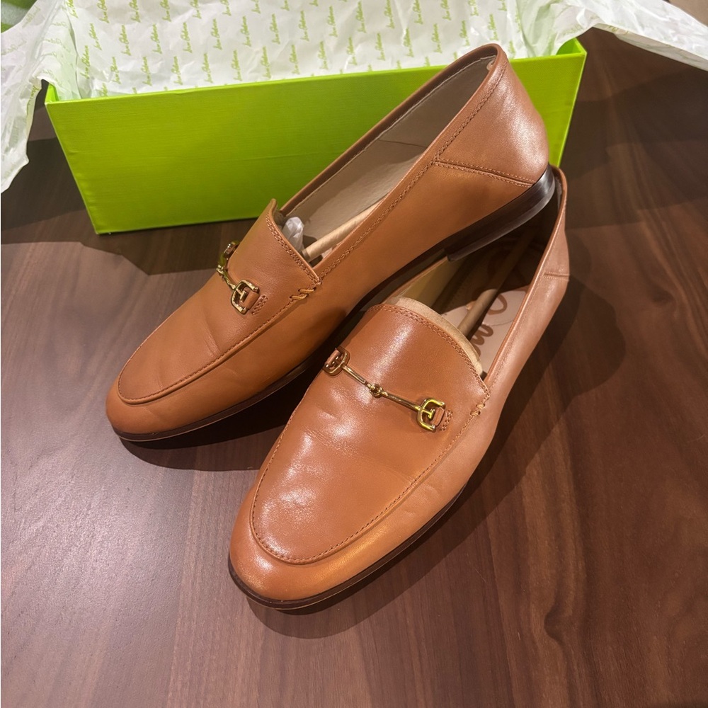 Sam Edelman Tan Leather Loraine Loafers